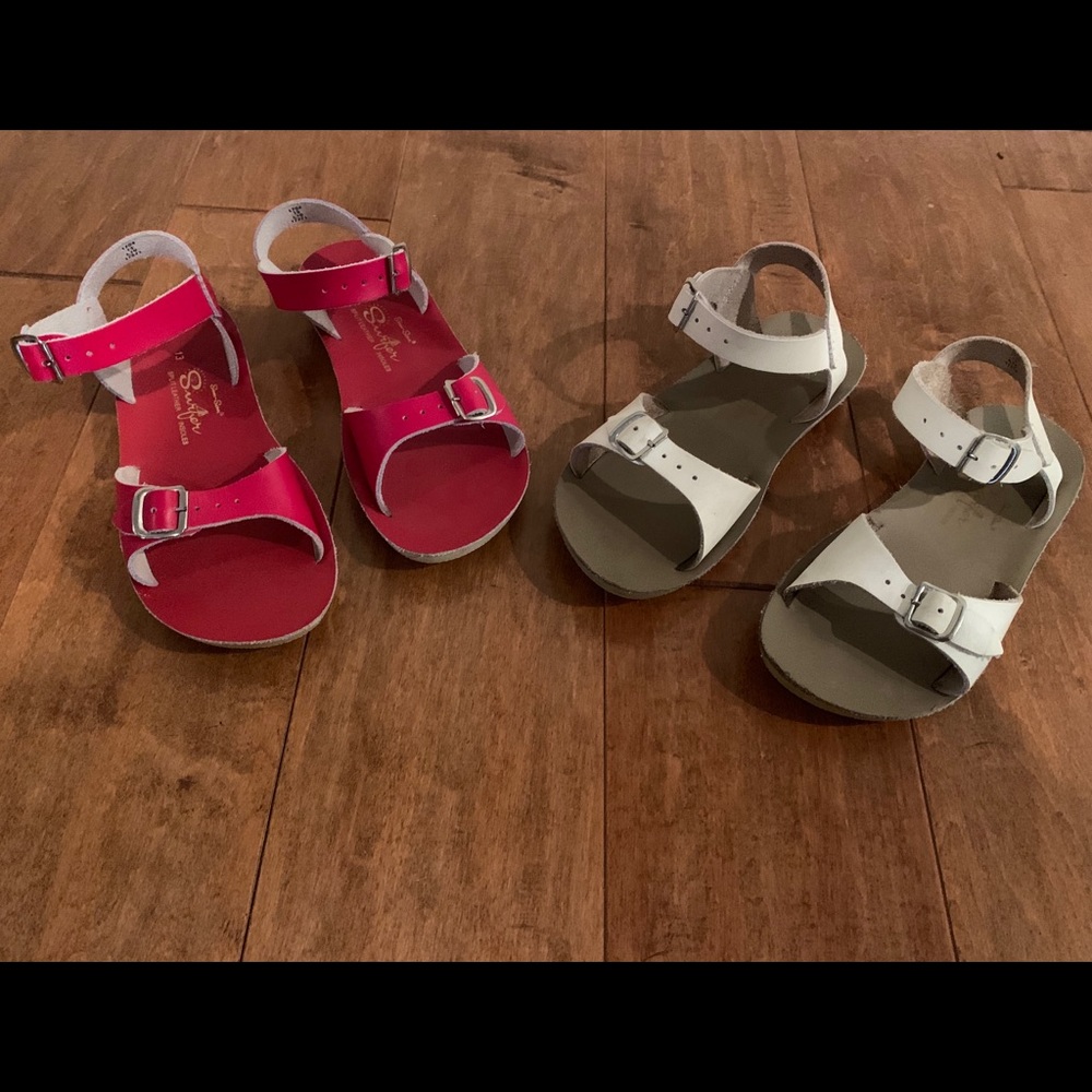 2 pair Sun Sans sandals, size 13